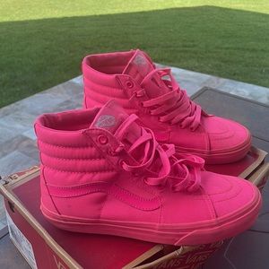 Neon Pink Vans